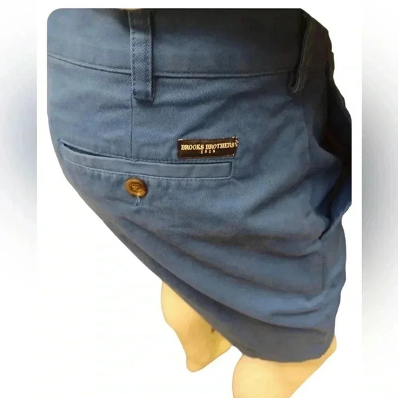 Brooks Brothers Blue Walking Shorts Size 36 - Picture 4 of 9